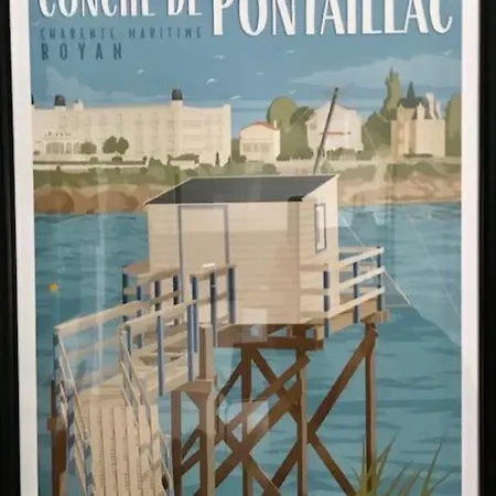 Villa Vue Imprenable Sur La Mer, De Pontaillac, 4chambres 2 A 8 Personnes *